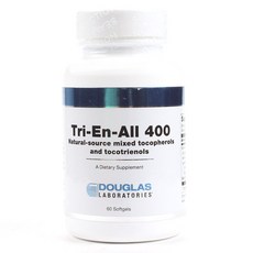 DOUGLAS LABORATORIES 維他命E膠囊 400IU, 1個, 60 件