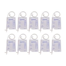 SD 유린백 2000ml 소변유량 측정 소변주머니, 10개