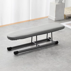 소매 다림판 접이식 미니 다리미판 휴대용 테이블형 소형 다림질 보드 셔츠 소매 전용, 그레이