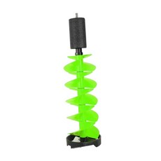 아이스 드릴 오거 얼음 낚시 알루미늄 나일론 전기, 알루미늄 합금 나일론, 3. 75 cm Green
