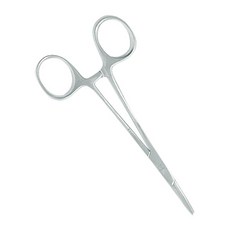 Medro-Korea 의료용 켈리 겸자 12.5cm~24cm(직 곡)포셉 가위 핀셋, 1개, 모스키토포셉(곡)12.5cm