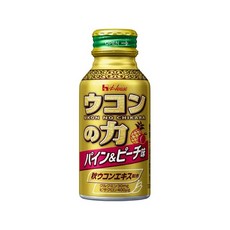 [일본정품]하우스 우콘노치카라 파인앤피치 숙취해소 음료 100ml 4530503012560, 1개