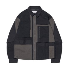 [노매뉴얼] VENTILATION UTILITY JACKET - BLACK