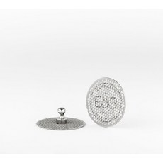 51mm 델롱기 에스프레소 머신용으로 제작된 E&B LAB의 매우 바리스타 IMS 정밀 퍽 디퓨저 스크린. 필터 바스켓용으로 설계되었습니다., E&B, LAB 제작 verybarista IMS 정밀