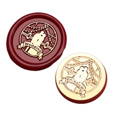 Sealing Stamp Head Wax Stamp Head Emboss Sealing Brasses Scrapbooking Stamp Head, HLJ13, 5AC614950_LJY, 1개