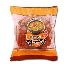 완전식품 뚝배기표 청국장, 180g, 4개