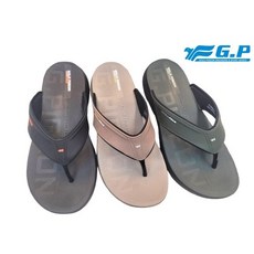 G.P 超輕量氣墊 夾腳拖鞋 男生 防水 運動人字拖鞋, 咖啡,40號, 40號