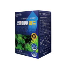 [홈쇼핑 정품]삼성바이오헬스 쏘팔메토골드 옥타코사놀 남성 전립선, 2개, 30회분