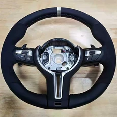 BMW F10 M3 하프 알칸타라 로고 스티어링 휠 어셈블리, 15 M5 Sliver Style