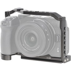 니콘 Z30 미러리스 카메라용 FocusFoto 카메라 케이지 콜드 슈가 알루미늄 비디오 장비 1 4 20 나사 마운트 Arri 그립용 3 8 16 위치 결정 구멍 Arca S