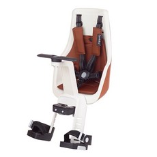 Bobike Exclusive mini plus 前置兒童自行車座椅 LATTE, 肉桂咖啡