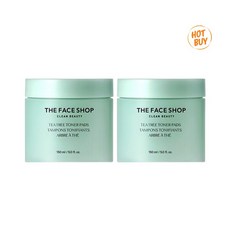 愛的小舖- The Face Shop 茶樹淨膚調理爽膚棉組 效期：2028年1月份, 1個, 70片
