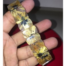 頂級5A鈦晶花鈦晶手排, 1個