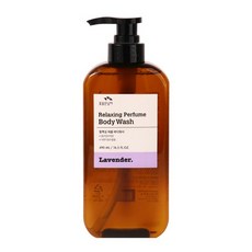 릴렉싱 퍼퓸 바디워시 490ml 라벤더, 1개