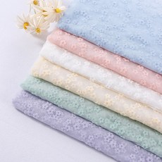 망사원단 신부 드레스 웨딩 장식 바느질 플로킹 원단 꽃잎 꽃무늬 메쉬 얇은 명주 그물 레이스 1 야드, 61g, 45cm x 150cm, 분홍색