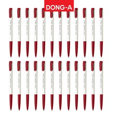 동아 스피디볼 펜 0.5mm, 적색, 48개