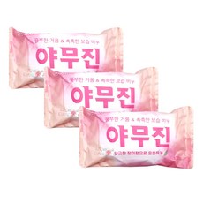 크리오 야무진 비누 장미향 핑크 120g X 3개