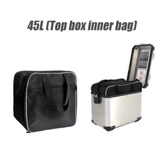 오토바이 수하물 가방 BMW R1200GS ADV F800GS R1250GS R 1200 GS LC ADV 어드벤처 오토바이 트렁크 블랙 내부 가방, 45L side box bag