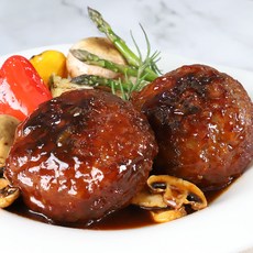 아빠가고른 두툼 함박스테이크 수제 한돈 떡갈비, 5개, 180g