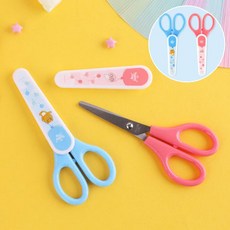 안전캡 가위 문구용가위, 단품(랜덤)