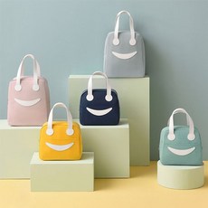 스마일 보온보냉 피크닉 도시락가방 204882, 상세페이지 참조, 1개