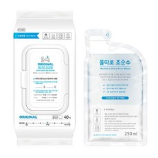 물따로 생분해 신생아물티슈 오리지날 캡형 (40매/12set) ), 12세트, 40매