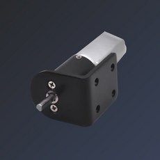 XYT 16MM 고정 프레임 전기 365 38 90 310 JGA25 모터 브래킷 370, 검정색, 3inch