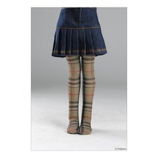 돌모아 구체관절인형 MSD인형용 체크무늬 스킨색 팬티스타킹 MSD - NS Panty Stocking (Check D.skin), 1개