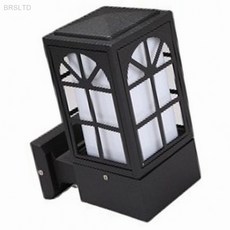 LED 사각 윈도우 문주등 100x100xH210 E26 블랙 카페외부조명 외등교체, 상세페이지 기재