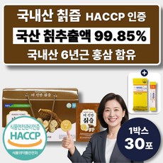 국산 칡즙 6년근 홍삼 칙즙 칠즙 추출액 진액 엑기스, 1박스, 2.1L