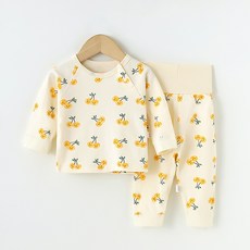 KC인증 몽실이 패턴 배앓이방지 실내복 어린이 유아 내의