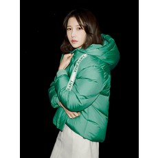 [국내매장 정품] 올리비아로렌 후드 니트테이프 다운점퍼 VVCKD3WA161 627091