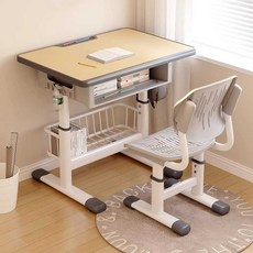 학교 학원 책걸상 세트 1인용 교실 초등 중고등 공부방, 70x50cm 책상+의자 / 블루