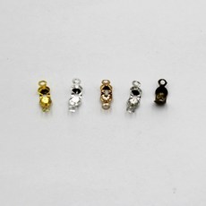 비즈공예 부자재 올챙이캡 20개 (5종), 7.5 x 3mm, 900613(KC골드)