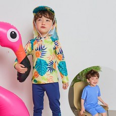 아이스샌드 아동래쉬가드+트레이닝세트 BR-533103