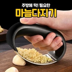 D.S mall주방용품 간편 만능손질 스테인리스 마늘 다지기, 1개, 그린