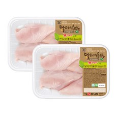 마니커 닭터의자연 국내산 무항생제 냉장 닭가슴살, 2개