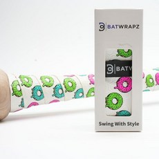 야구용 배트 그립 테이프 - 소프트볼 1.1mm 프리컷 및 프로 필 교체, The Donut, 1개, The Donut