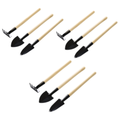 Mirsh 원예 도구 미니 모종삽 3종, A 타입, 3세트