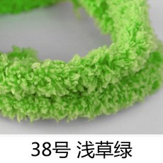 모루인형 트위스트 스틱 수제 diy 재료 패키지, 38호 아사쿠사그린 15mmx1m 트위스트스틱, 1개
