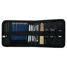 素描工具33件套 素描筆 繪畫寫生套裝 初學進階適用, 全款, 1個