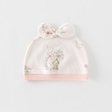 嬰兒帽子春夏季新生兒胎帽0-3個月男女寶寶滿月純棉護囟門帽