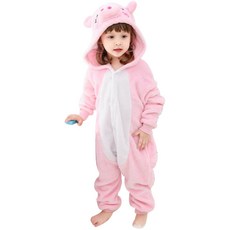 맘앤대디 어린이동물잠옷 돼지