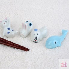 3보급창고 젓가락 받침대 숟가락받침대, 강아지