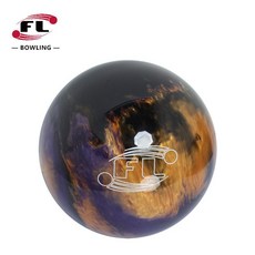 10파운드 볼링공 9파운드 초보자 남여공용 무지공, 퍼플블랙골드 6파운드(FLBL-31)