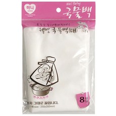 육수 멸치백 다시망 25x35 대8매입 국물백 웰빙 SG-3DP02-2961, 무배할인 1
