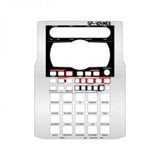 롤랜드 SP-404MK2 커스텀 스킨 303 바람 헤어 라인 샘플러 씰 스티커 일본 이메첸 메탈
