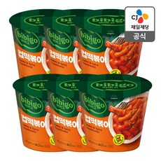 비비고 컵떡볶이110g 6개, 비비고 컵떡볶이110g, 6개