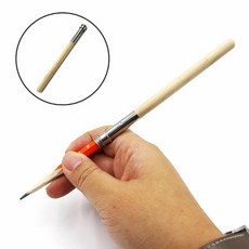 나무 연필깍지 연필홀더 몽땅연필