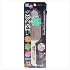 Skater 日本 兒童安全菜刀 兒童菜刀 安全菜刀 砧板 不鏽鋼 Kiity 角落生物 水果刀 塑膠菜刀 Yaxell, 1個, 不鏽鋼刀-巴斯光年 / 0696